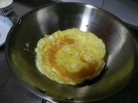 喷香的尖椒炒鸡蛋做法图解3)