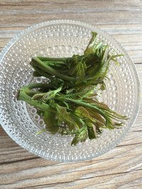 珍馐美味的香椿煎蛋做法图解1)