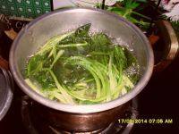 自己做的菠菜饼做法图解2)