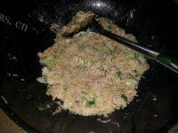 自己做的包菜炒面