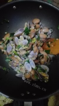 易做的爆炒花蛤做法图解6)