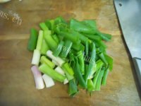 平凡的家常葱烧豆腐做法图解1)