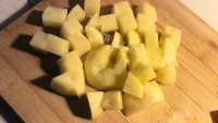 自制南瓜土豆砂锅焖饭的做法图解三