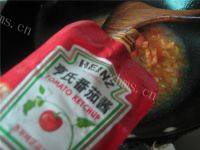 家常菜番茄花菜做法图解7)