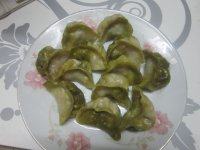 自制美食翡翠饺子