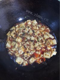 美味的麻辣豆腐做法图解9)