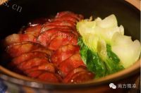四川版腊味煲仔饭做法图解5)