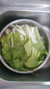 清炒小白菜做法图解1)