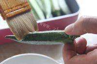 懒人菜-盐烤黄秋葵做法图解3)