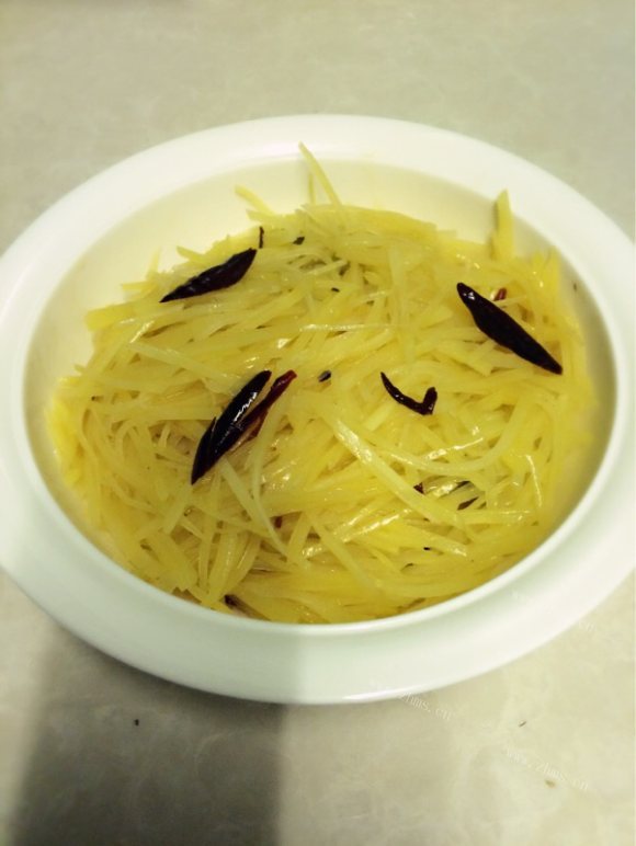 营养丰富的炒土豆丝