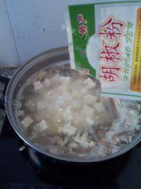 自制豆腐汤做法图解7)