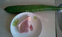 家常菜肉片炒丝瓜做法图解1)