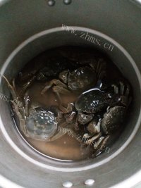 超级美味的清蒸螃蟹做法图解1)