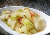 家常菜素炒白菜