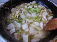 小白菜炖豆腐做法图解7)