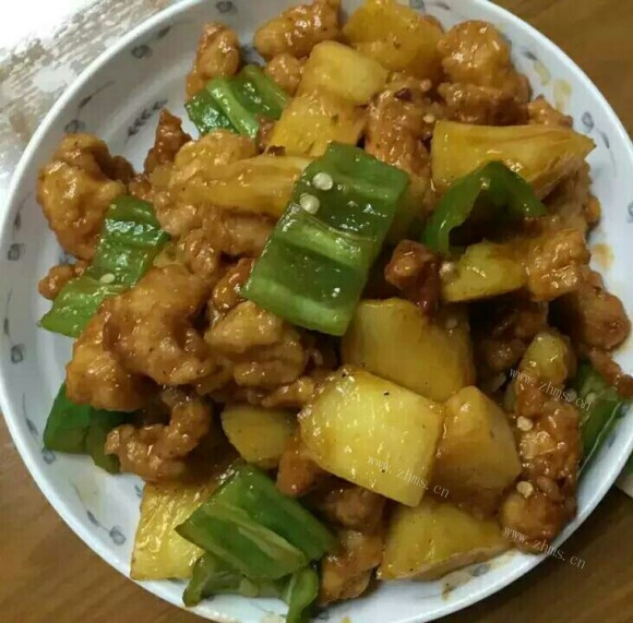 垂涎欲滴的菠萝咕咾肉