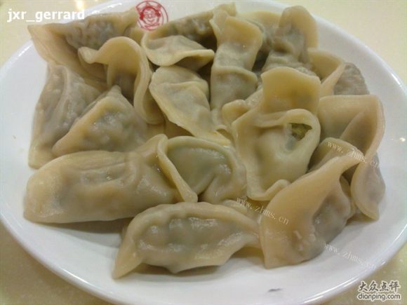 营养丰富的芹菜猪肉饺子