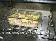 美味的培根焗土豆