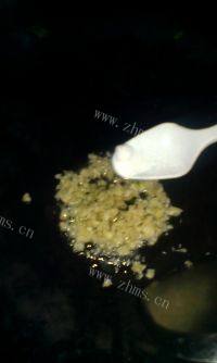 蒜香茼蒿做法图解5)