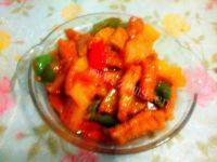 美味的菠萝咕咾肉