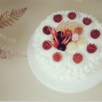 香喷喷的生日蛋糕