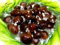 美味的香菇扒菜胆做法图解21)