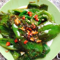 美味的虎皮辣椒做法图解8)