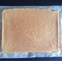 自制原味蛋糕卷做法图解13)