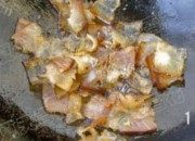 家常菜冻豆干炒腊肉做法图解1)