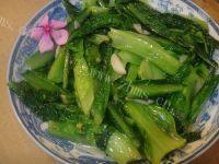 家常菜蒜炒油麦菜