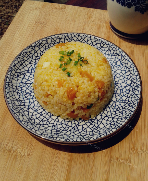 葱香南瓜饭