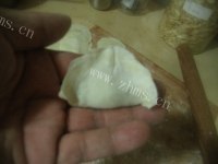 美味的白菜猪肉饺子做法图解8)