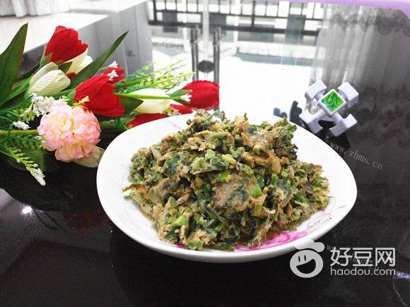 家常香椿炒鸡蛋