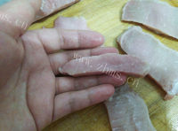 喷香的榨菜炒肉丝做法图解3)