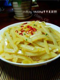 家常菜酸辣土豆条