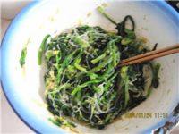 家常菜粉丝拌菠菜