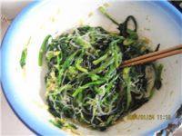 家常菜粉丝拌菠菜