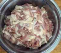 美味鸭肉火烧做法图解4)