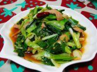 蒜苗炒肉（首发）