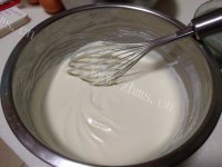 自制轻乳酪蛋糕做法图解5)