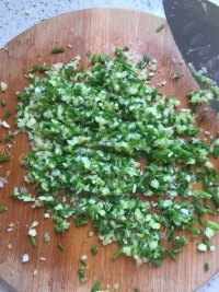 自制榨菜鲜肉月饼做法图解4)