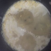 好喝的海参疙瘩鸡蛋汤做法图解7)