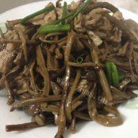 茶树菇炒肉做法图解9)