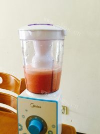 健康手工番茄面条做法图解4)