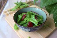 家常菜荷兰豆炒腊肠