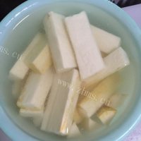 爽口的反砂淮山药做法图解1)