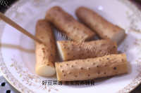 自制山药红豆糕做法图解4)