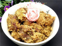 家常菜小米蒸排骨
