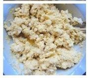自制茼蒿炒豆渣做法图解2)