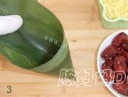 自制红枣黄米粽做法图解3)